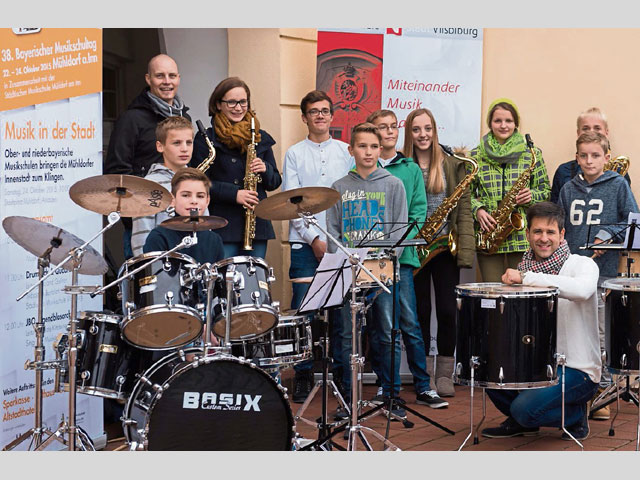 Musikschüler auf dem Bayerischen Musikschultag