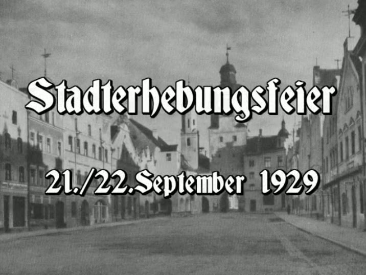 Stadterhebungsfeier 1929 - Vertonung: Günter Knaus