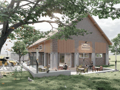 Diese Bildanimation zeigt, wie der Dorfladen nach Fertigstellung aussehen könnte (Planungsgesellschaft POKAM) Diese Bildanimation zeigt, wie der Dorfladen nach Fertigstellung aussehen könnte (Planungsgesellschaft POKAM)