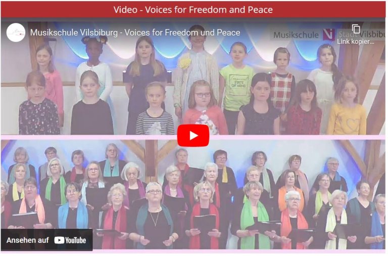 Video - Voices for Freedom and Peace